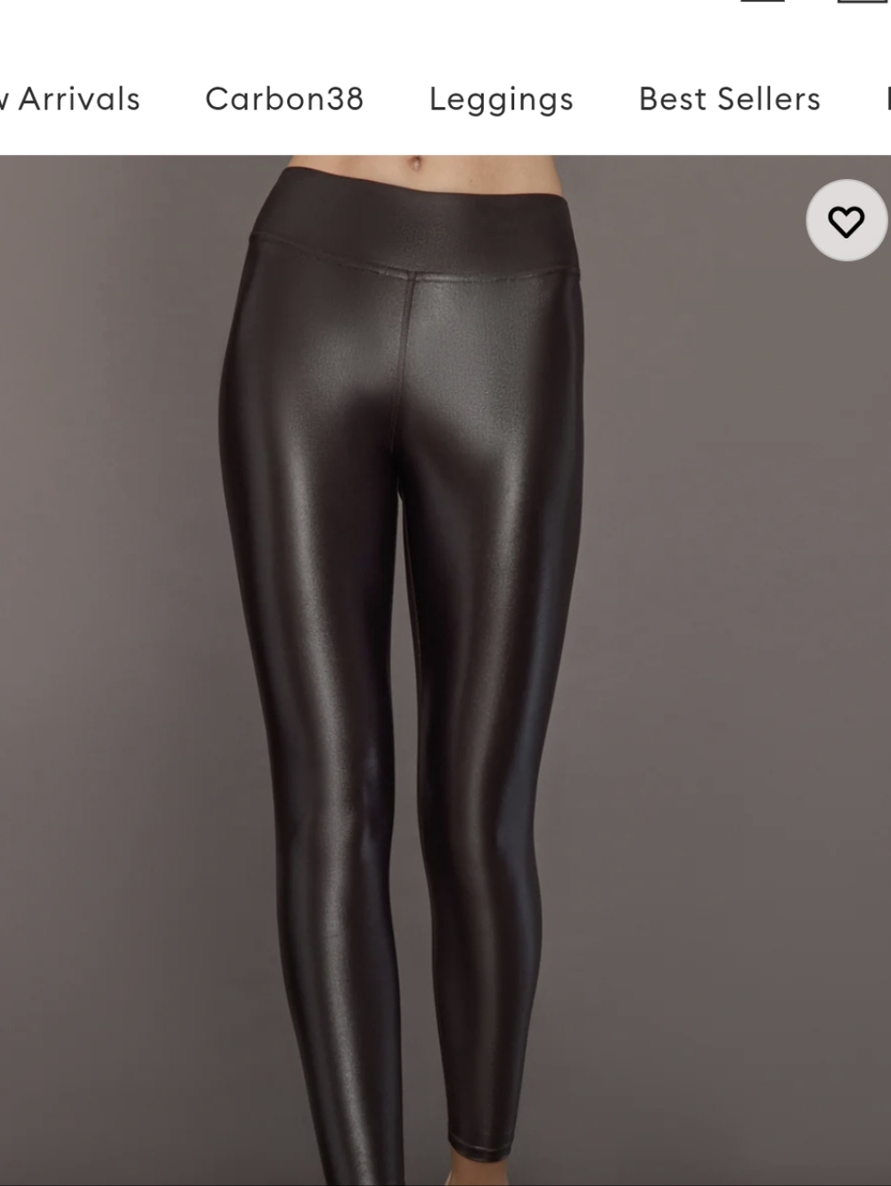 Carbon38 Takara Shine Black  Leggings Size Small